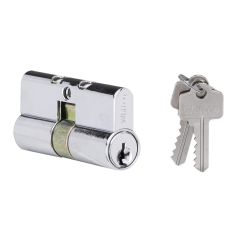 W842 CYLINDER 2 X 5 PIN PROFILE KEY SP1 Chrome Plate