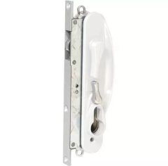 LEICHHARDT STANDARD SLIDING SECURITY DOOR LOCK NO CYLINDER White