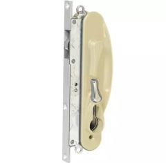 LEICHHARDT STANDARD SLIDING SECURITY DOOR LOCK NO CYLINDER Magnolia