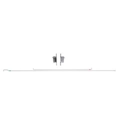 LEICHHARDT 3 POINT LOCK ACCESSORY KIT - ABOVE CENTRELINE BLACK Black