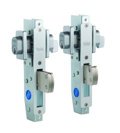 Y590 SHORT BACKSET CYLINDER & TURN MORTICE LOCK 22MM THROW BOLT Satin Chrome