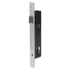 YALE 85MM PITCH EURO MORTICE LOCK 25MM BACKSET Satin Stainless Steel