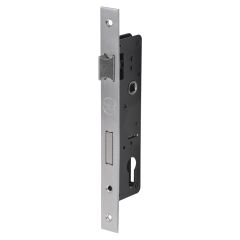 YALE 85MM PITCH EURO MORTICE LOCK 30MM BACKSET Satin Stainless Steel