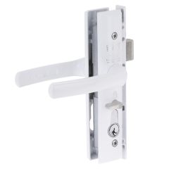 QUATTRO HINGED SECURITY DOOR LOCK DP White