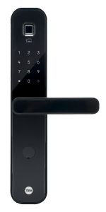 YALE YDM7220 60MM BACKSET MATT BLACK WITH YALE HOME MODULE Matt Black