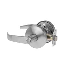 KEY IN LEVER EXTERIOR DEADLATCH SET 60MM TP Satin Chrome
