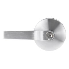 LOCKWOOD ENABLE CYLINDRICAL AS1428.1 KEY IN LEVER PRIVACY SET NO CYL 60MM TP Satin Chrome