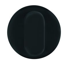STANDARD TURNKNOB ESCUTCHEON BLACK Black
