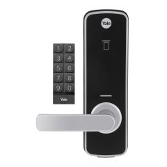YALE UNITY ENTRANCE LOCK FIRE RATED SILVER WITH SMART KEYPAD Silver