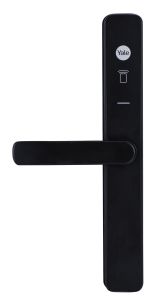 YALE UNITY SECURITY SCREEN DOOR LOCK MATT BLACK Silver