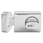 001 WITH KNOB TIMBER FRAME STRIKE TP 5PIN KEYED ALIKE Chrome Plate