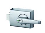 001 WITH LEVER TIMBER FRAME STRIKE TP Satin Chrome Pearl