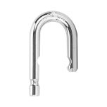 334 SERIES SHACKLE - 25MM BORON STEEL 8.7MM DIAMETER QUICK CHANGE PK=10 TP No Finish