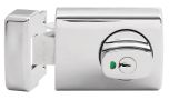 001 WITH KNOB TIMBER FRAME STRIKE TP Chrome Plate
