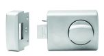 002 WITH KNOB TIMBER FRAME STRIKE TP NO CYLINDER Satin Chrome Pearl