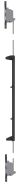 YALE QUATTRO SLIDING 3PT LCK ACC KIT Black