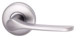 VELOCITY PASSAGE SET & 34 LEVER DP Satin Chrome Pearl