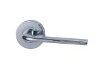 VELOCITY 55MM ROUND PASSAGE SET & L4 LEVER CP DP Chrome Plate