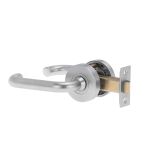 VELOCITY 55MM ROUND PASSAGE SET & 37 LEVER SC TP Satin Chrome