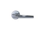VELOCITY 55MM ROUND PRIVACY SET & L2 LEVER CP DP Chrome Plate