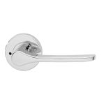 VELOCITY 55MM ROUND PRIVACY SET & 34 LEVER CP TP Chrome Plate