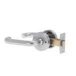 VELOCITY 55MM ROUND PRIVACY SET & 37 LEVER SC TP Satin Chrome