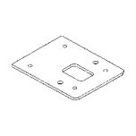 W75 DEADLATCH PACKER PLATE TP Black