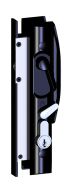 QUATTRO SLIDING SECURITY DOOR LOCK NO CYLINDER Black