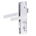 QUATTRO HINGED SECURITY DOOR LOCK DP White