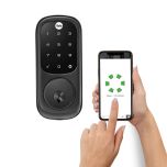 YALE ASSURE KEYED MATT BLACK WITH YALE HOME APPLE HK Matt Black