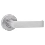 LEVER 1 PASSAGE SET NO LATCH Satin Stainless